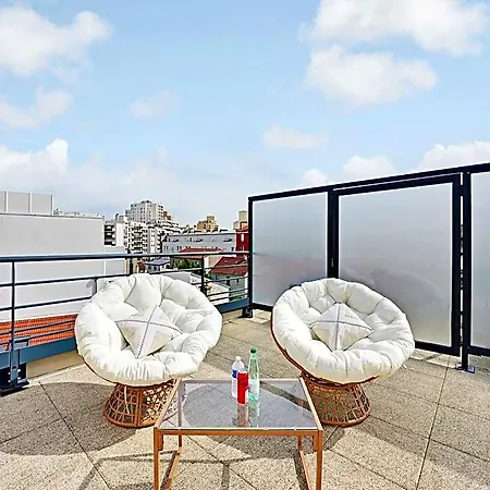 Hotel Charming With Rooftop - 2p - Vanves 3*