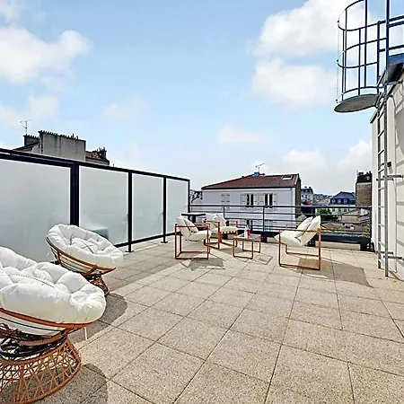Hotel Charming With Rooftop - 2p - Vanves